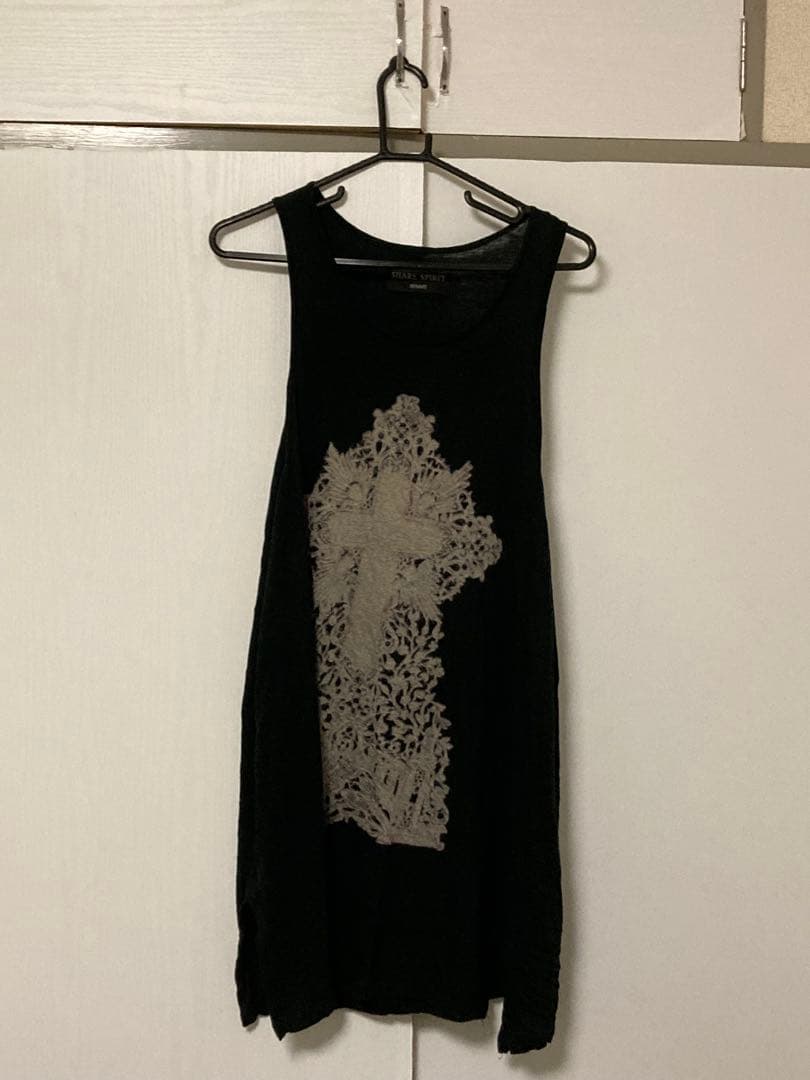 シェアスピリット　クロスレースタンクトップ