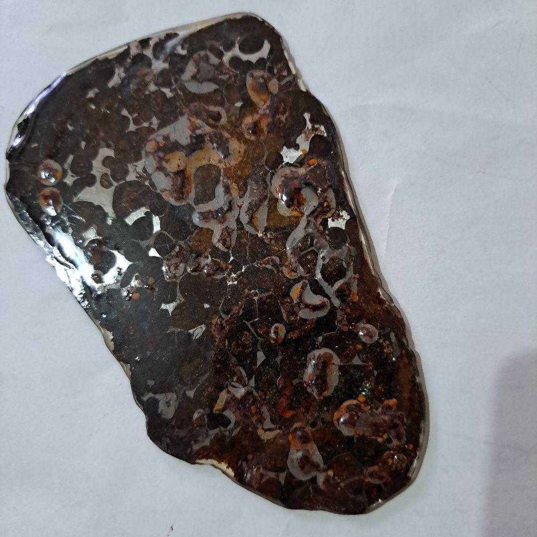 ケニア産　セリコで発見 パラサイト隕石　石鉄隕石