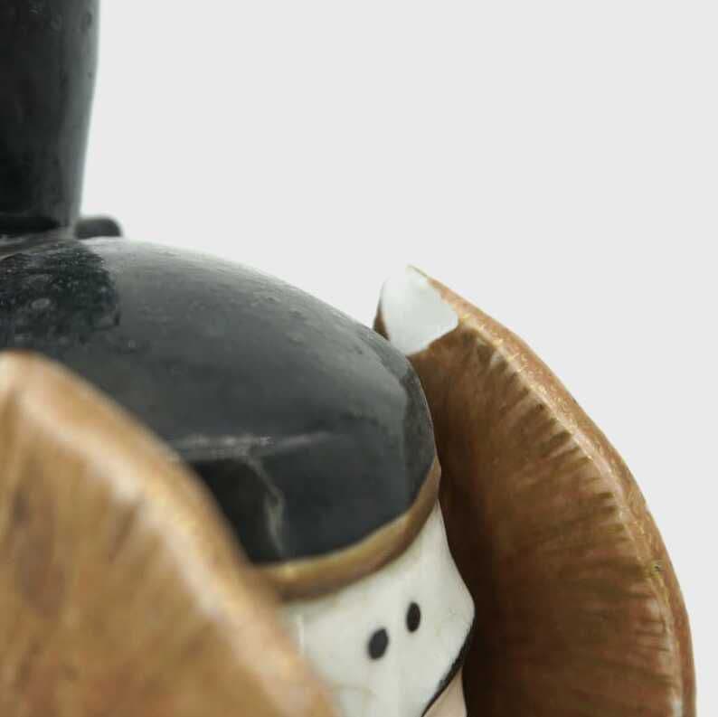 菅原道真公 梅鉢 家紋 天満宮 神紋 陶器 磁器 焼き物 年代物 アンティーク