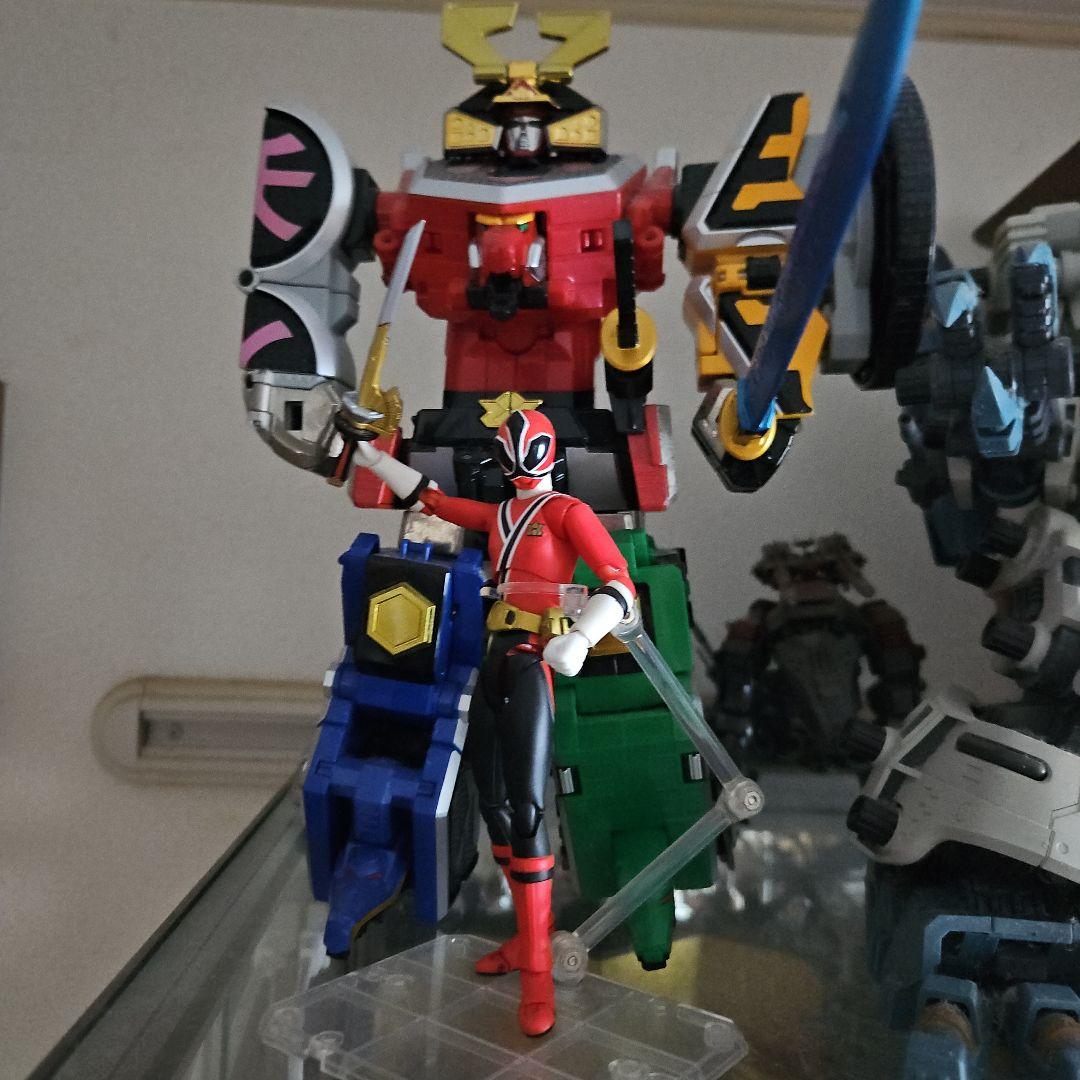 戦隊職人　シンケンオー&sh フィギュアーツ シンケンレッド