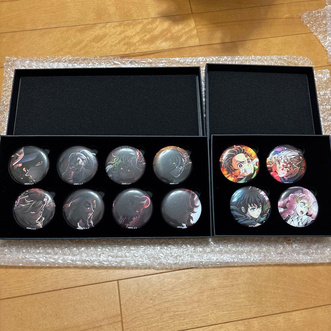 鬼滅の刃　缶バッジセット　ワールドツアー映画　劇場版　上弦集結そして刀鍛冶の里へ