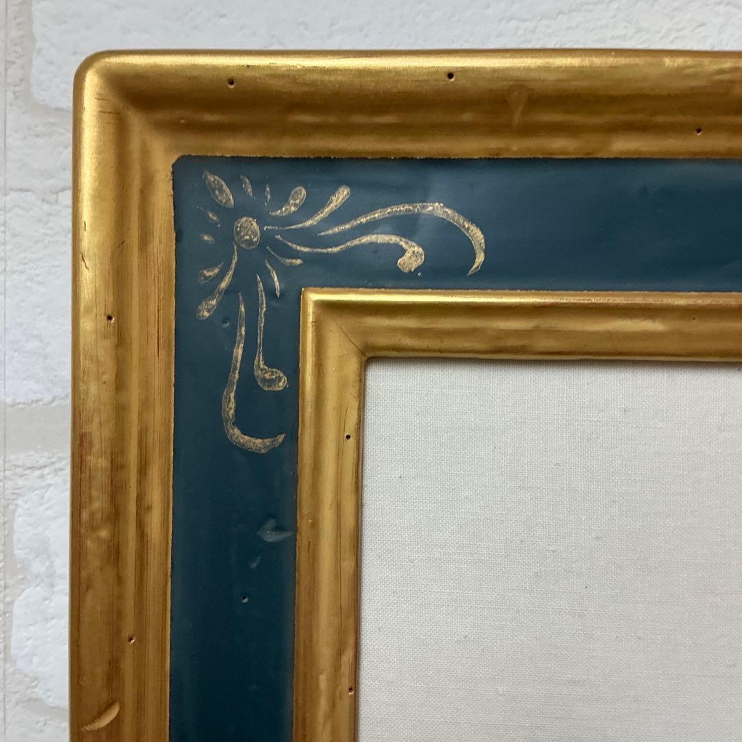 絵画、額縁、版彩画、版画、中川一政、鉄仙花