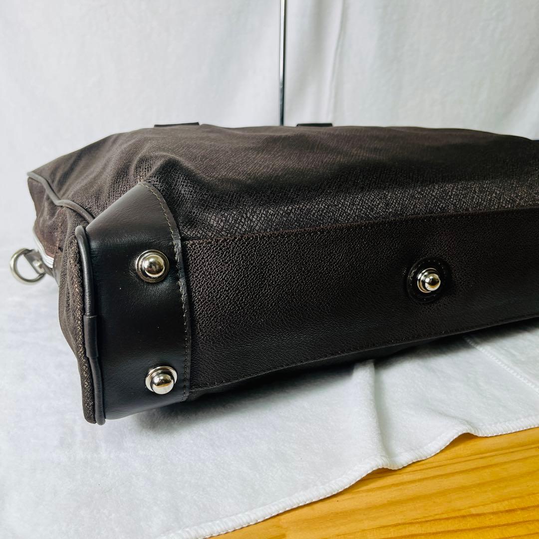 オロビアンコ 2way トートバッグ ショルダーバッグ 茶色 本革 タグ付き