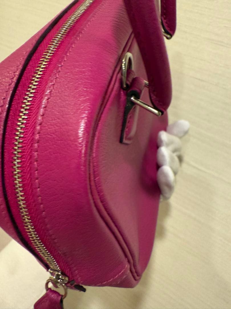 ぶー　極美品　希少　HERMES エルメス　プリュム　バック