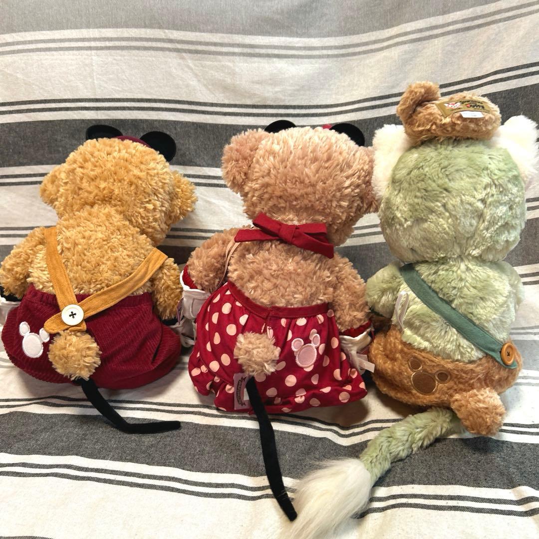 ★ダッフィー★2015 ぬいぐるみとコスチュームセット！ミッキーミニーコーデ