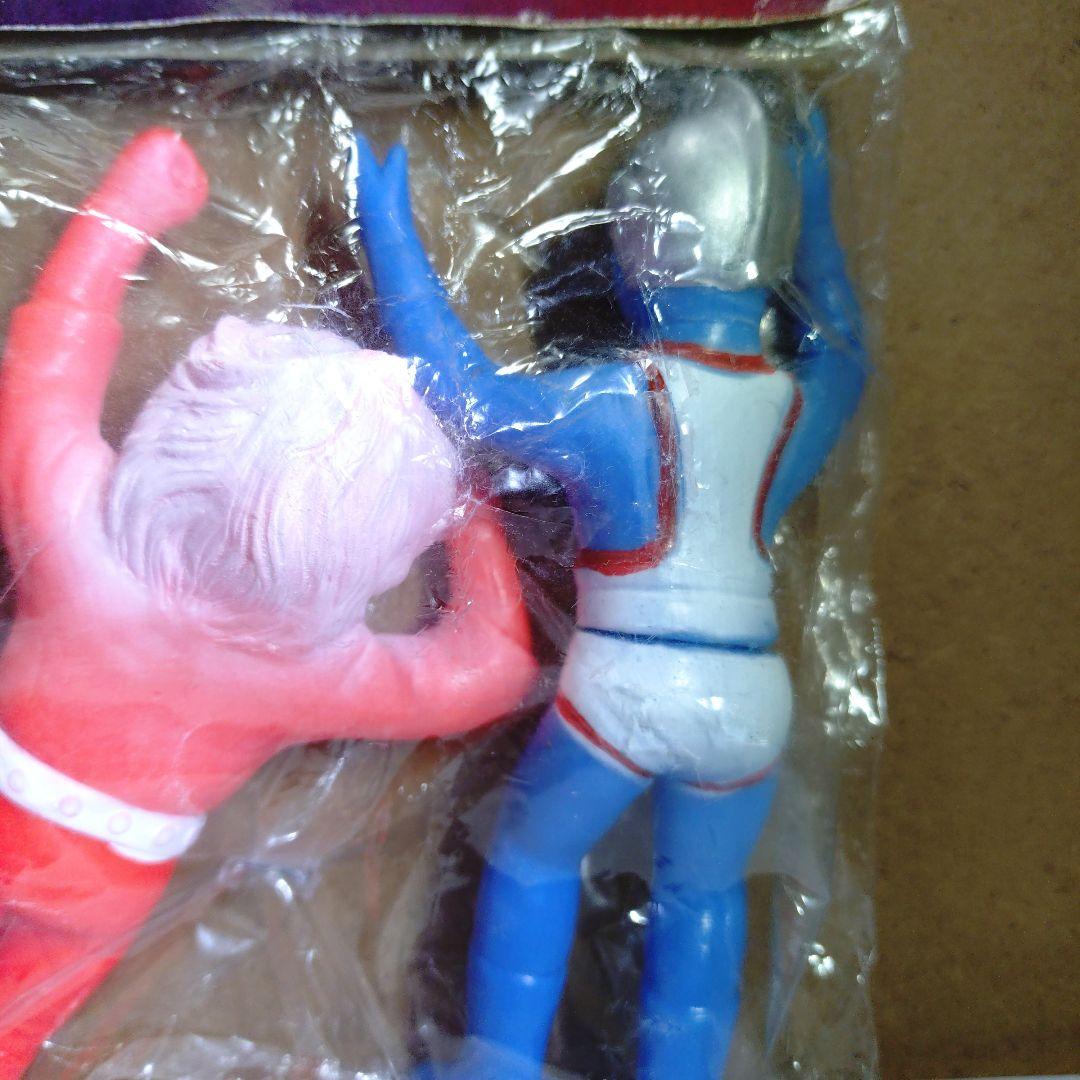 無版権 パチソフビ 3体セット 未開封 シルバー仮面 ライオン丸 ウルトラマンA