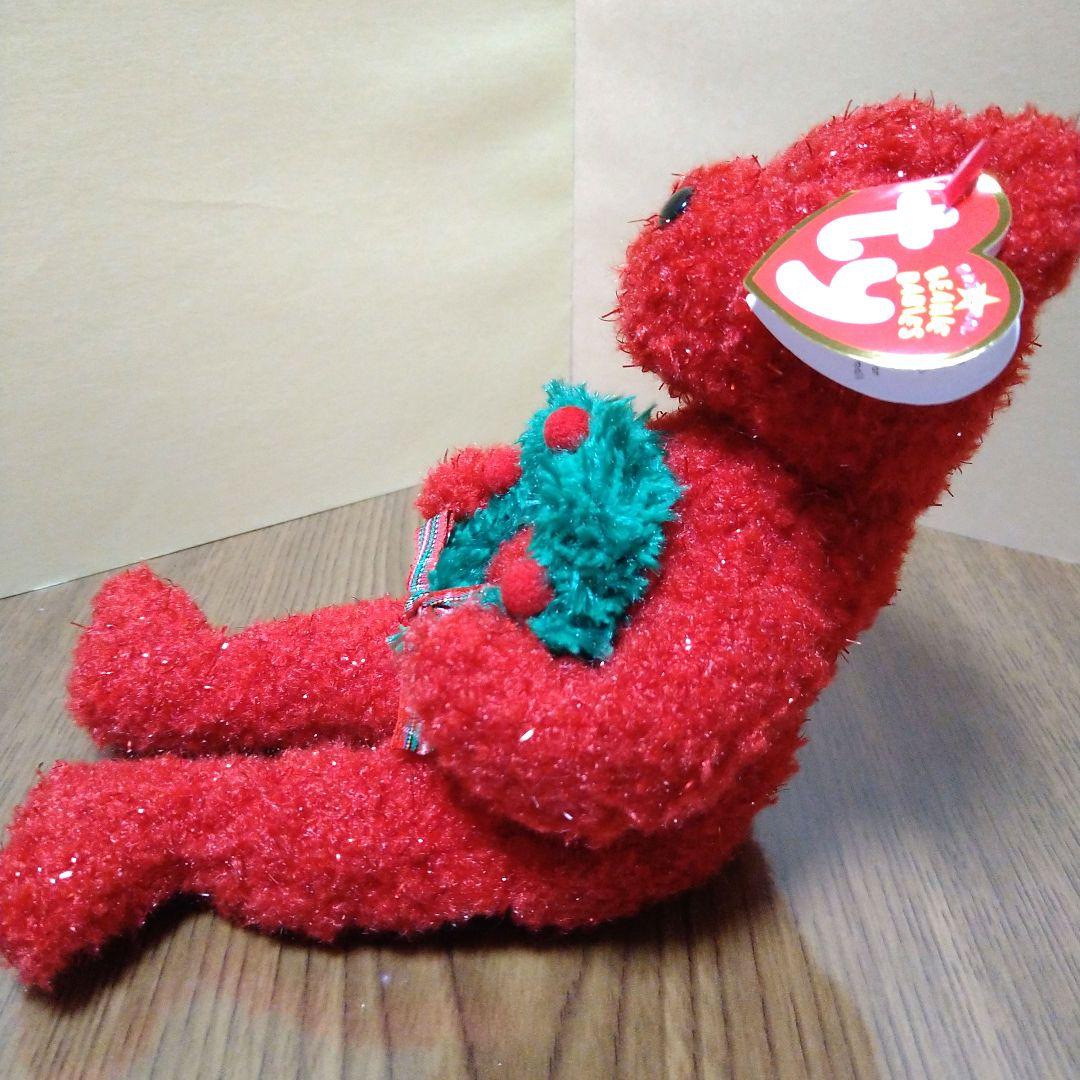 ty ぬいぐるみ クマ ビーニーベイビーズ くま 赤熊