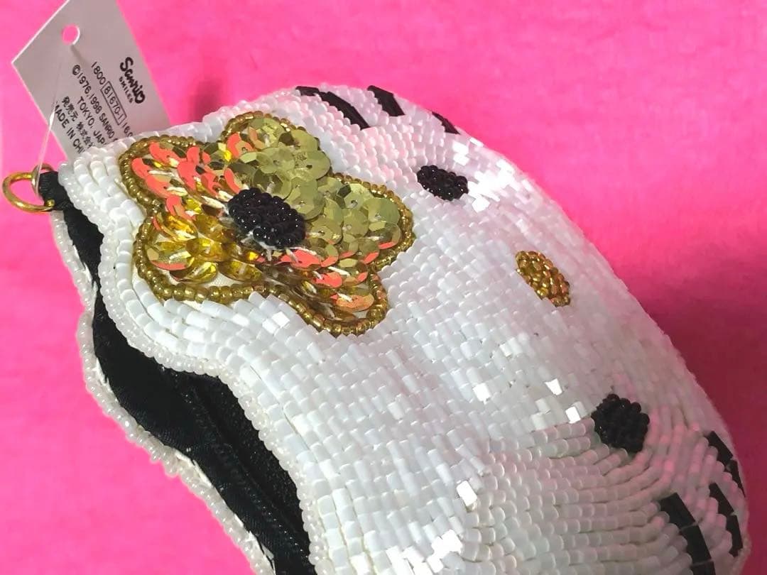 サンリオ　ハローキティ♡1998年製 　希少　キティちゃん　ビーズパース