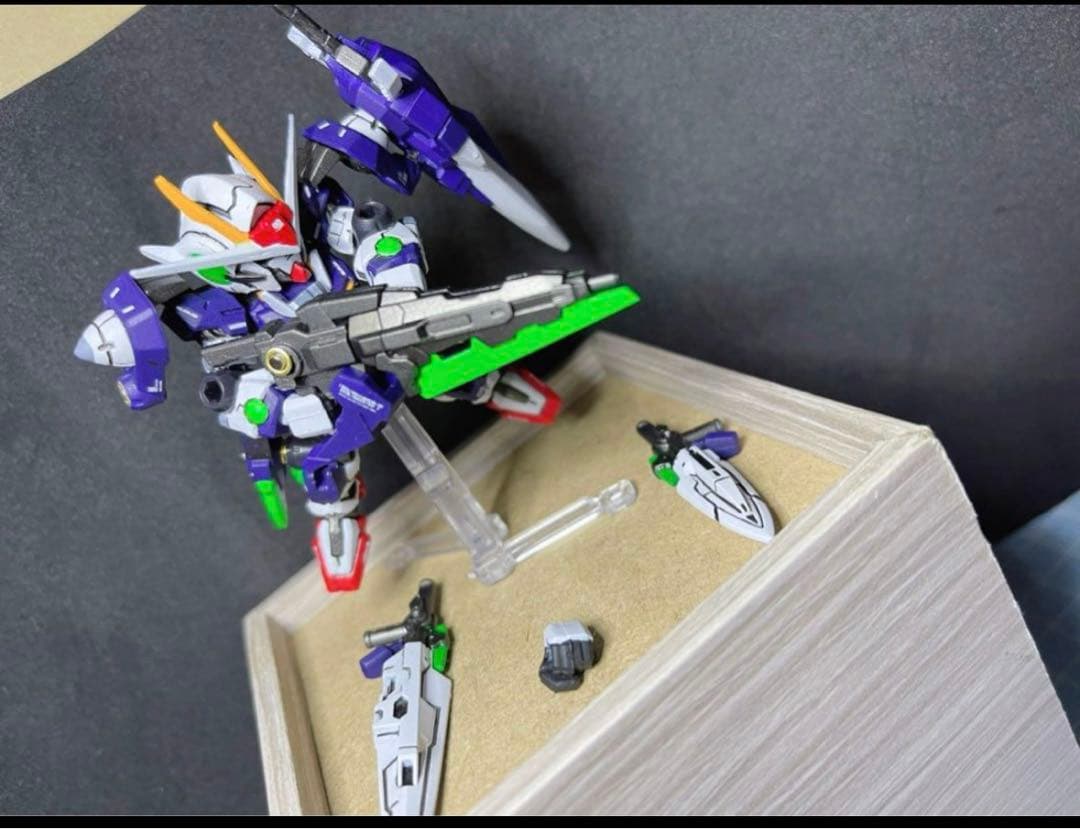 モビルスーツアンサンブル ダブルオーガンダムセブンソード 塗装品