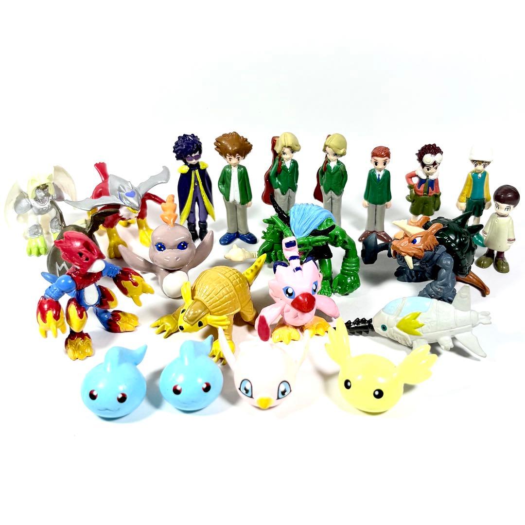 当時物 デジモンアドベンチャー ワンダーカプセル　フィギュア 22個セット