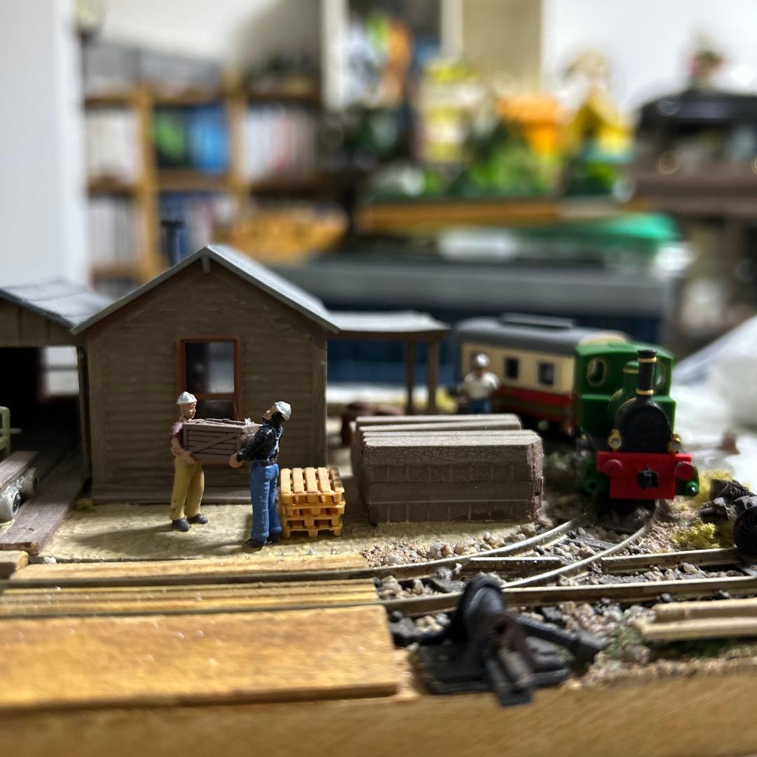Nゲージ 鉄道模型 極小ジオラマ・レイアウト