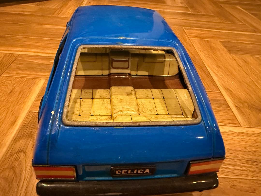 青色 セリカ ミニカー