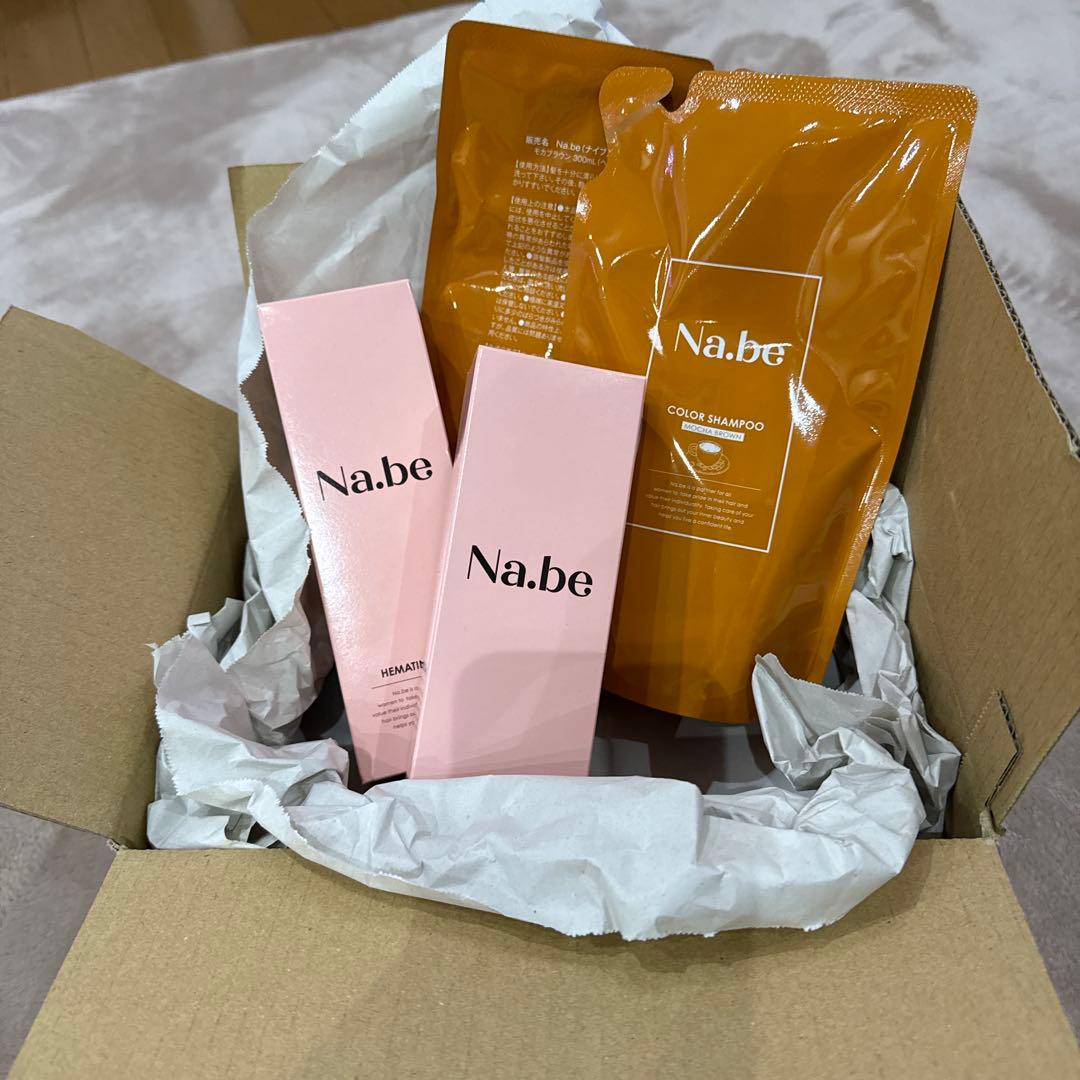 Na.be カラーシャンプー 詰め替え2本&ヘアミスト 2本セット