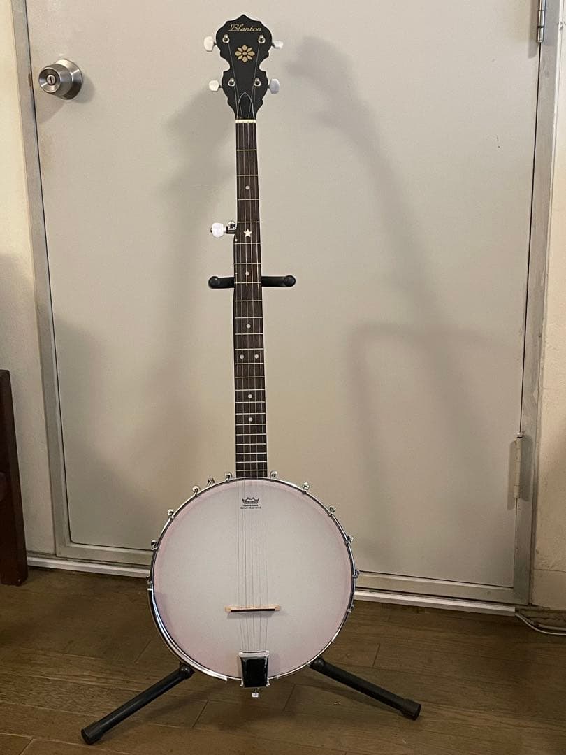 Blanton 五弦バンジョー オープンバック　お値打ち！キャリングバッグ付