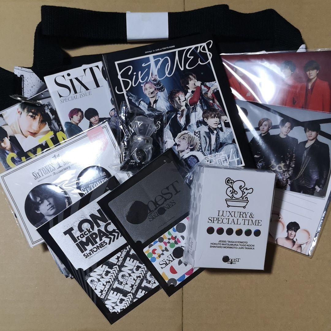 SixTONES グッズ セット バッグ DVD カレンダー ステッカー 入浴剤