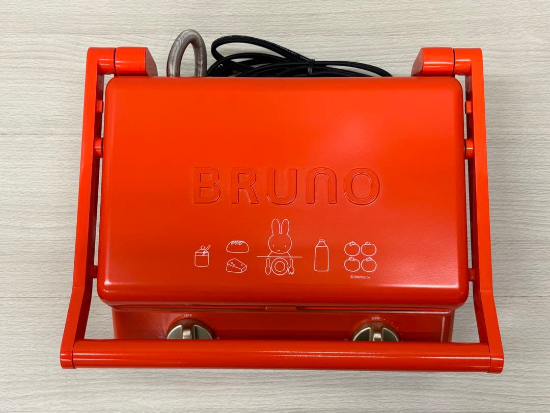限定コラボ BRUNO ミッフィー グリルサンドメーカー ダブル