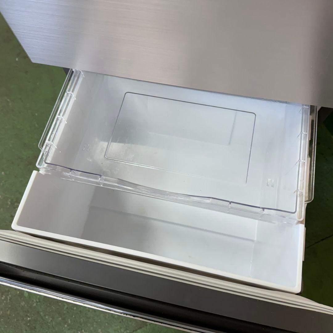 289 大型冷蔵庫　右開き　自動製氷機付　美品　300L強　保証込　大人気モデル