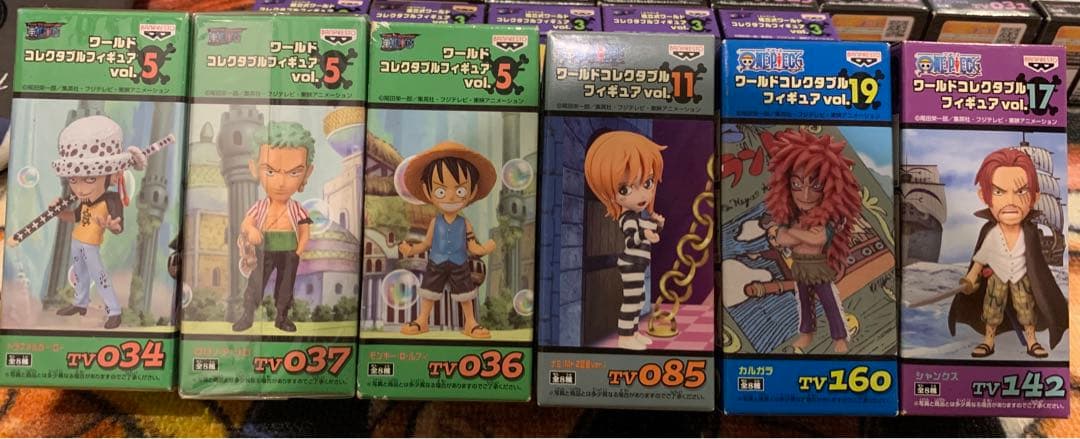 ワンピース　ワールドコレクタブル　19個
