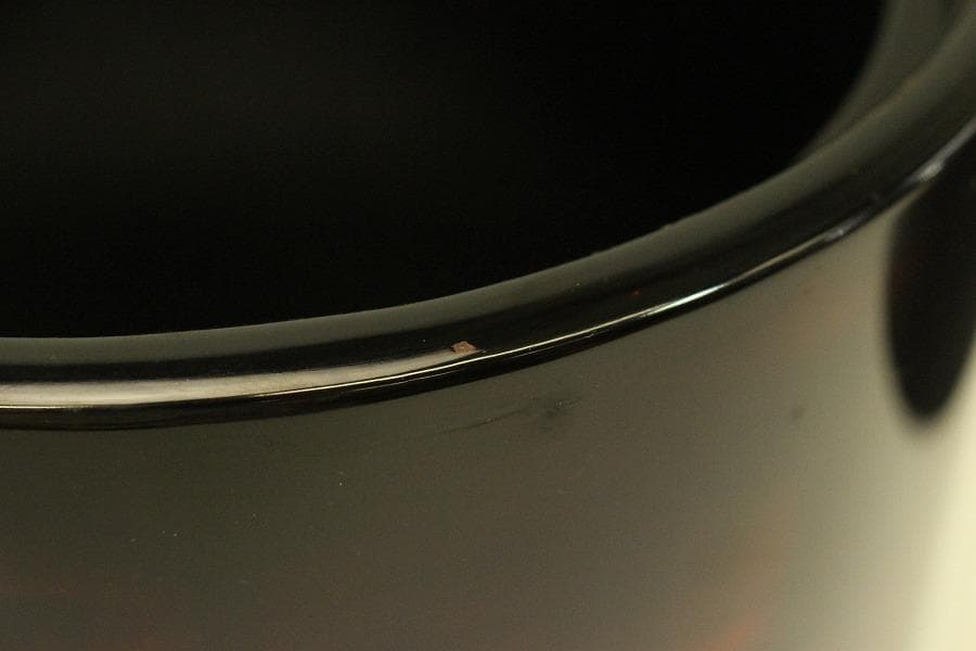 漆塗り 手炙り 火鉢 一対 美品(ZE480)