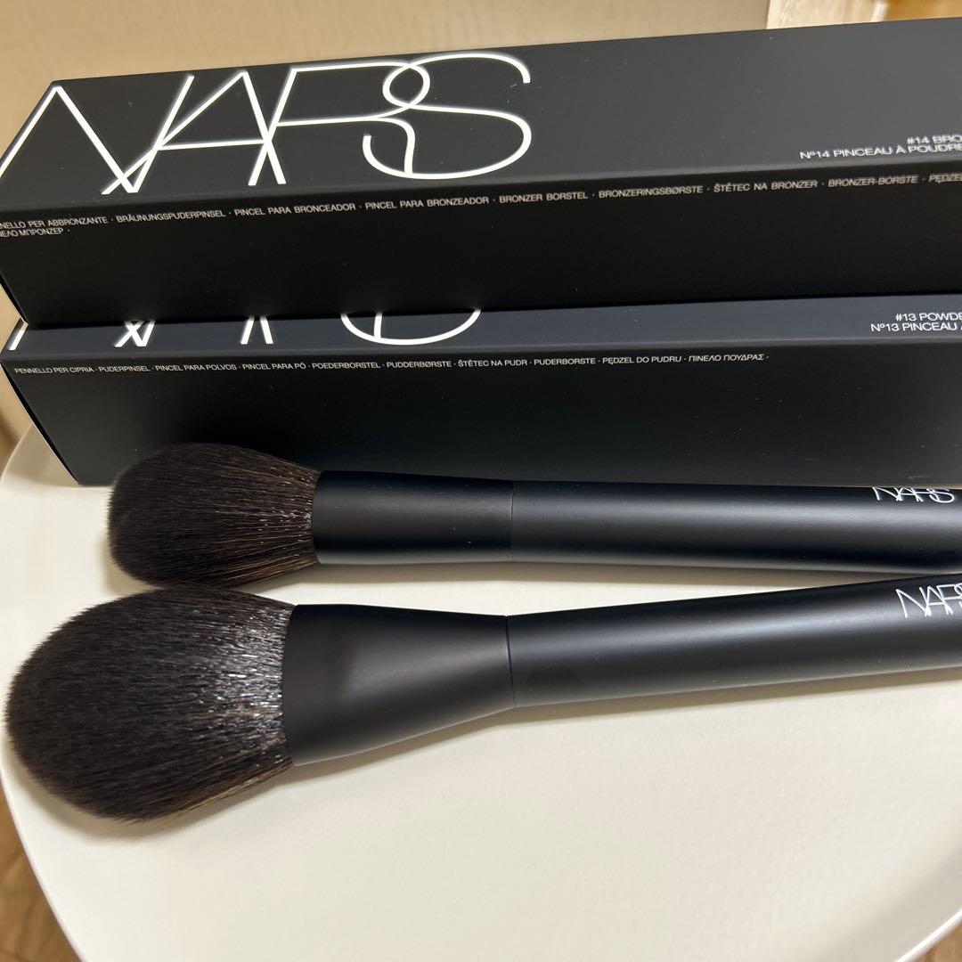 NARS パウダーブラシ13 ブロンザーセッティングパウダーブラシ14セット