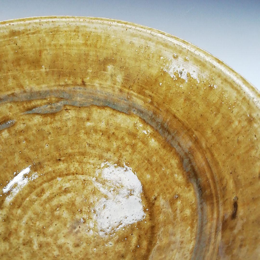 Ｔ５５４　茶碗　『伊羅保茶碗』『中村正彦 造』『前大徳寺 高橋悦道 書付』共箱