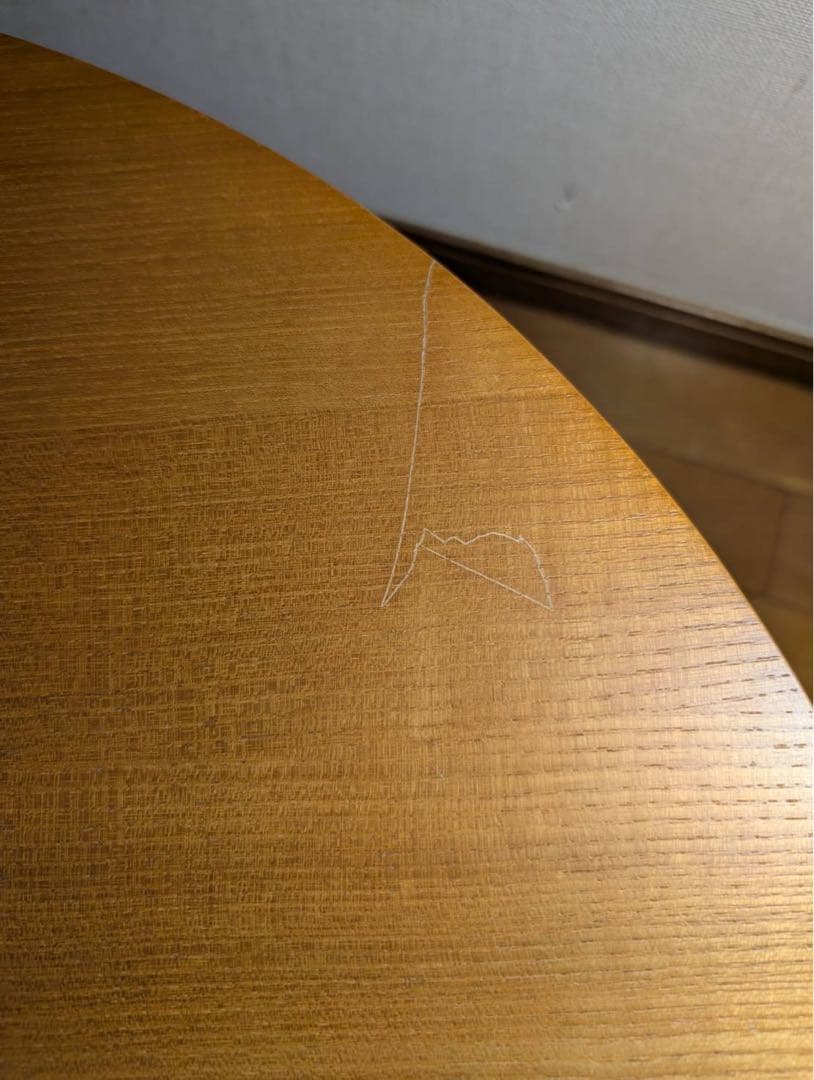 ■送料込■無印良品 木製楕円こたつ 曲木脚 フラットヒーター タモ材 暖房器具