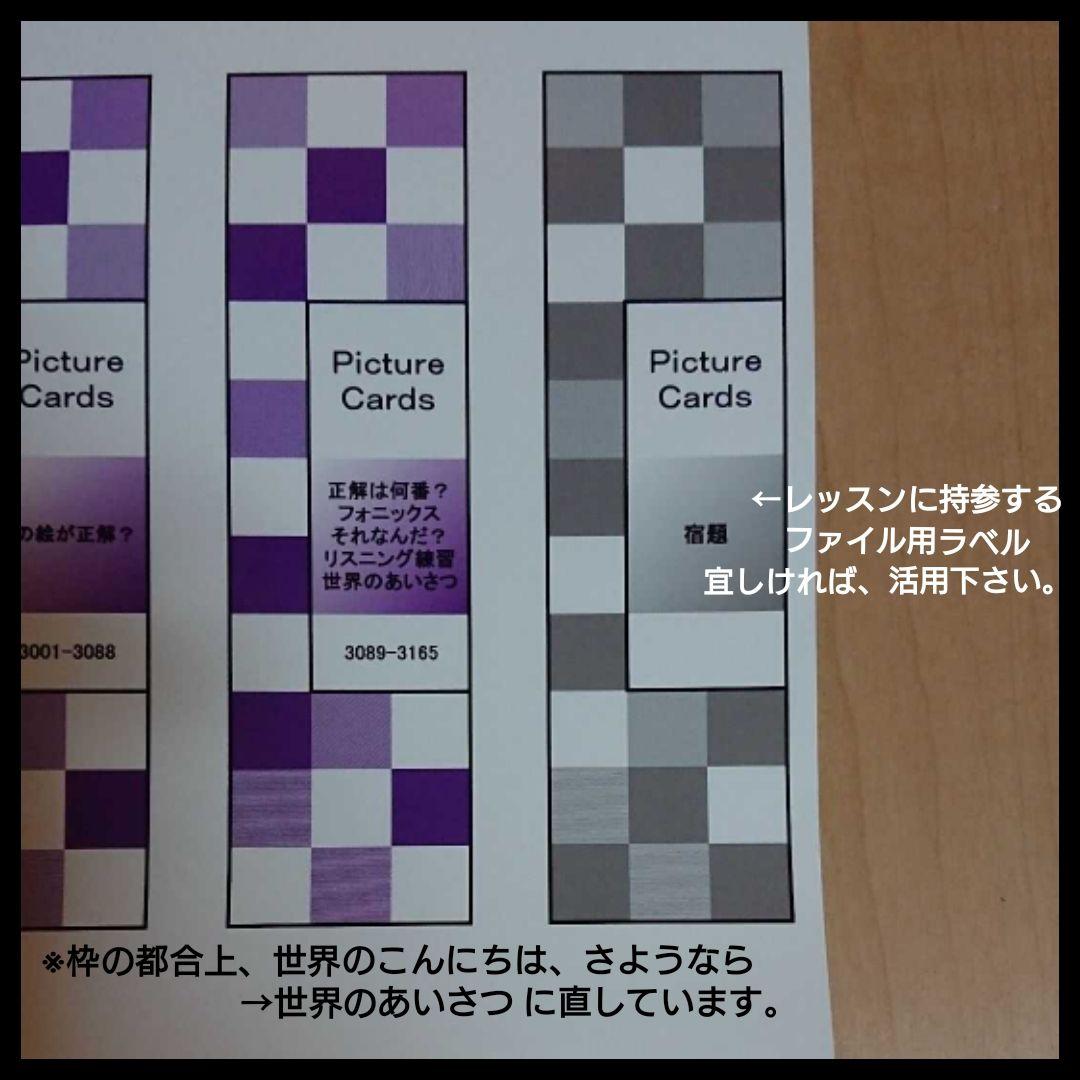 ペッピーキッズクラブピクチャーカード収納袋(特厚リフィル)&ラベルシール セット