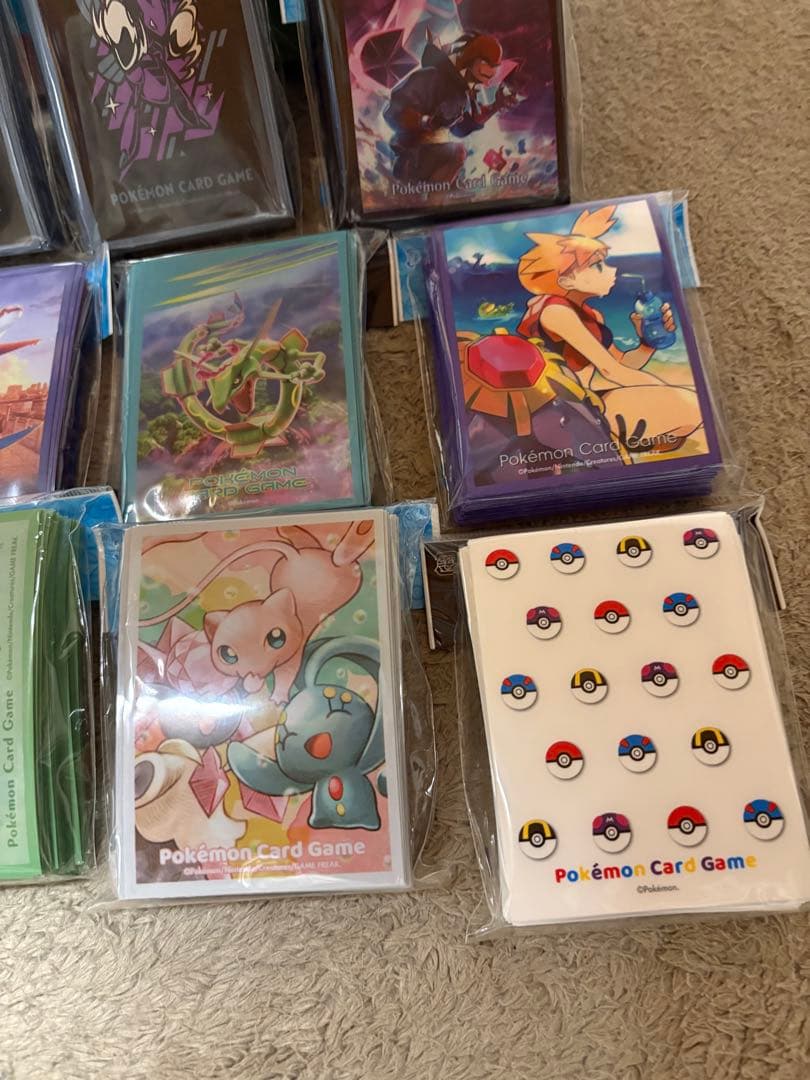 【新品未使用】ポケモンカードゲーム デッキケース デッキシールド まとめ売り