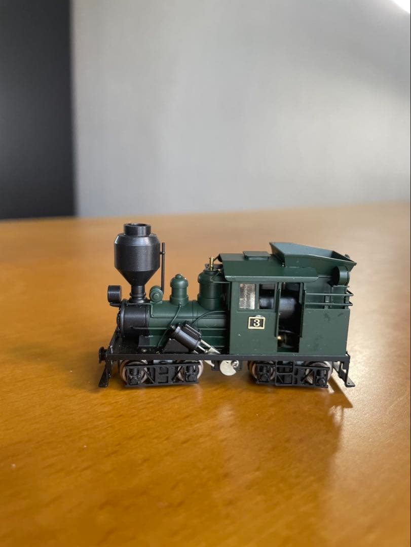 HOゲージ 緑色 蒸気機関車