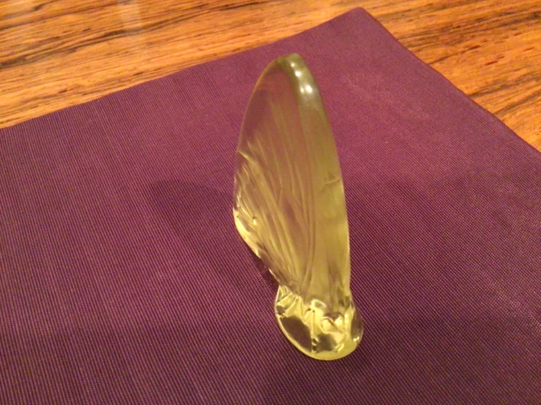 ルネ・ラリック　「カシェ」PAPILLON. 1919年のモデル　超美品