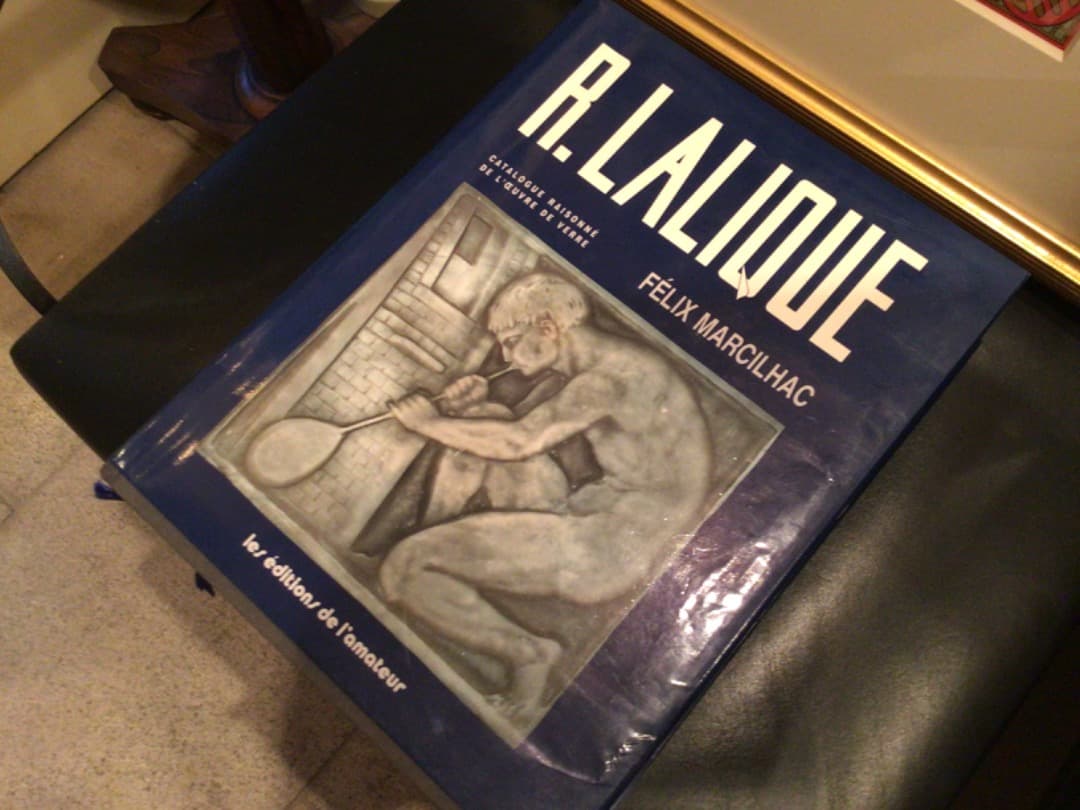 ルネ・ラリック　「カシェ」PAPILLON. 1919年のモデル　超美品