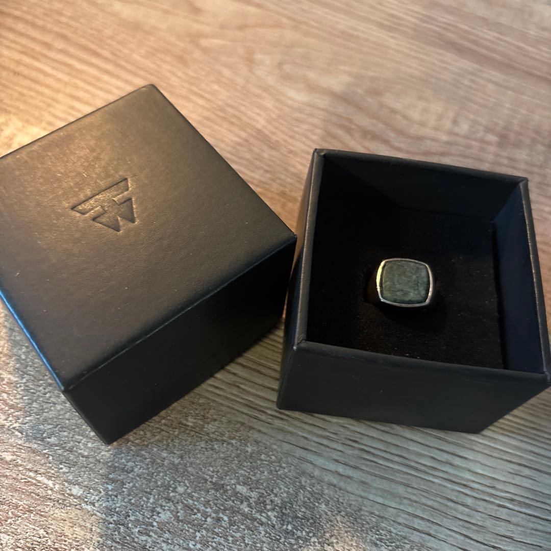 Tom wood シルバー スクエアリング 48号