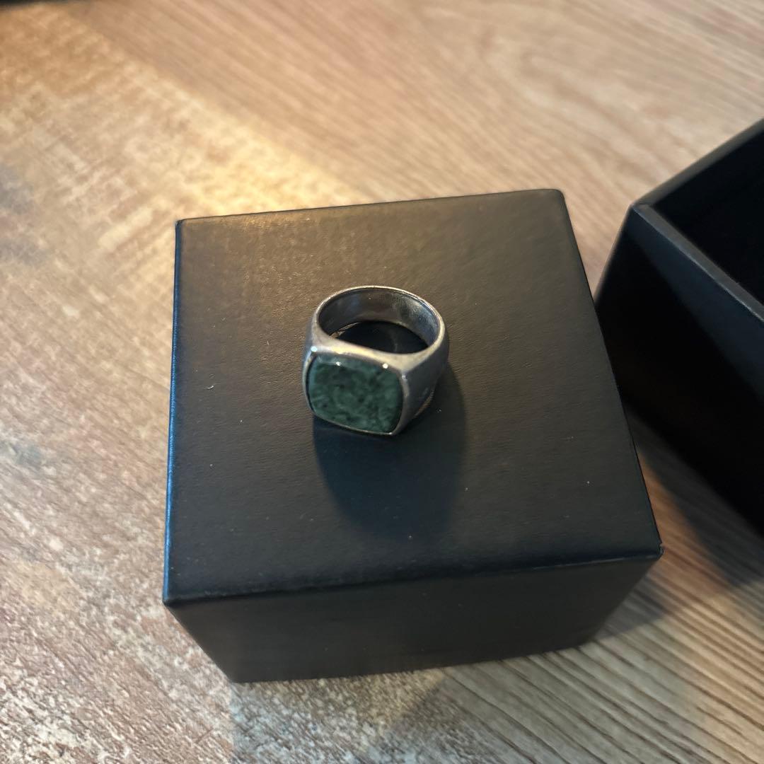 Tom wood シルバー スクエアリング 48号