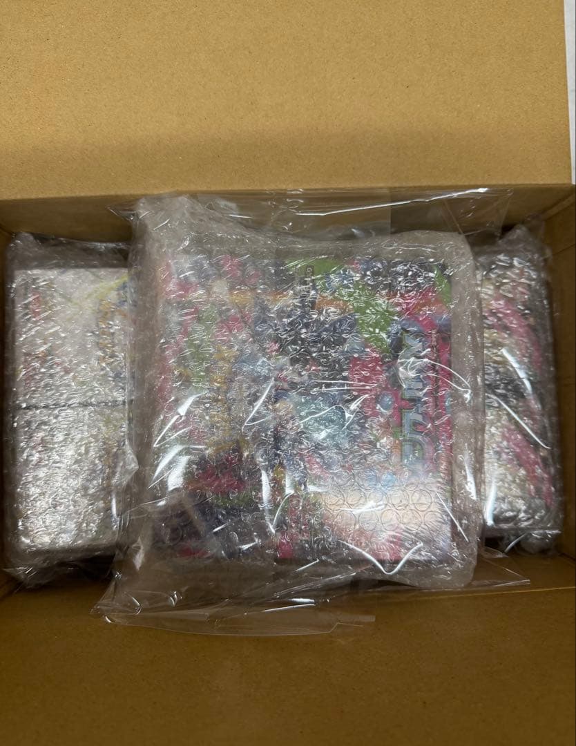 ポケモンカードパック 5箱未開封