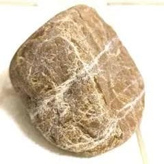 水槽用石 茶色 不規則な形