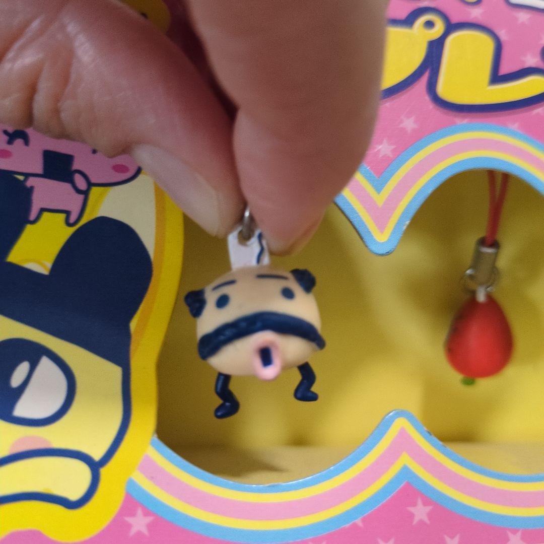 非売品 三菱 たまごっち ディスプレイPOP ミニフィギュアストラップ 全種