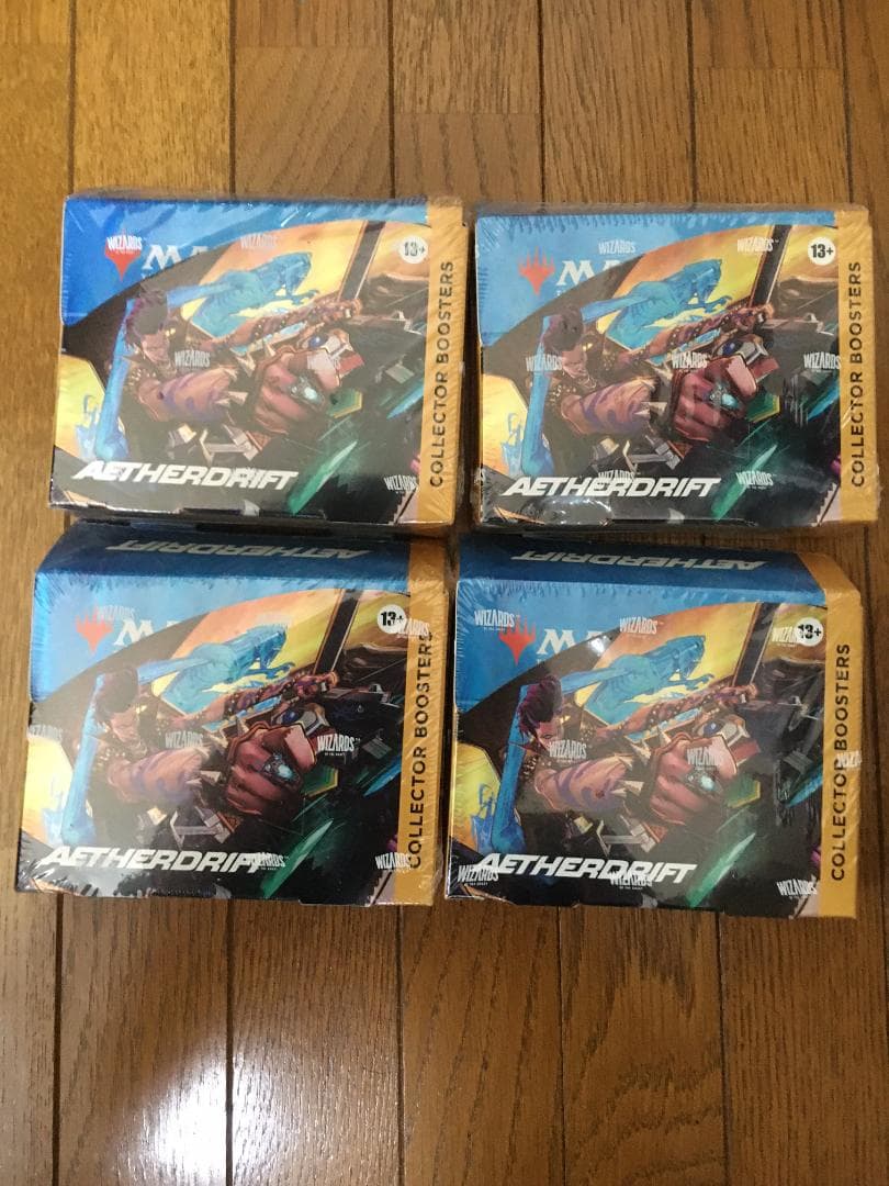 【MTG】霊気走破　英語コレクターブースター　4箱 未開封