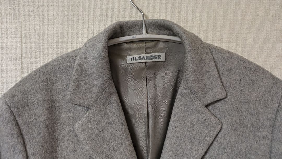 SALE ジルサンダー カシミヤ100% チェスターコート
