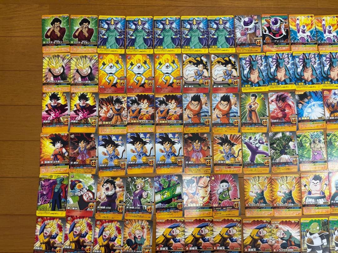 爆裂インパクト　ドラゴンボール　計200枚 まとめ売り　値下げ交渉可⭕️
