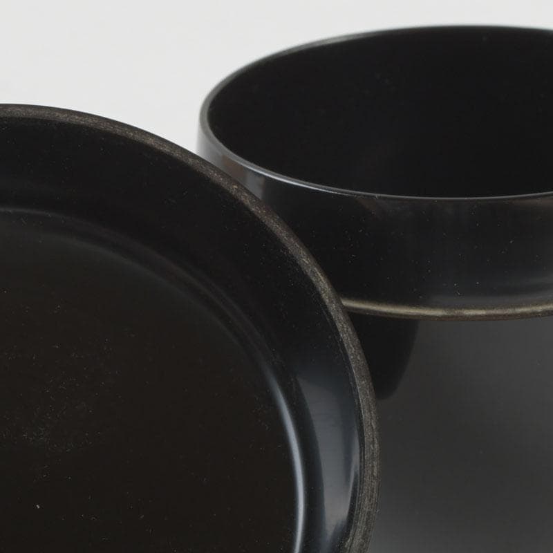 茶道具　中村湖彩作　朝顔蒔絵　中棗　共布共箱　V　9288