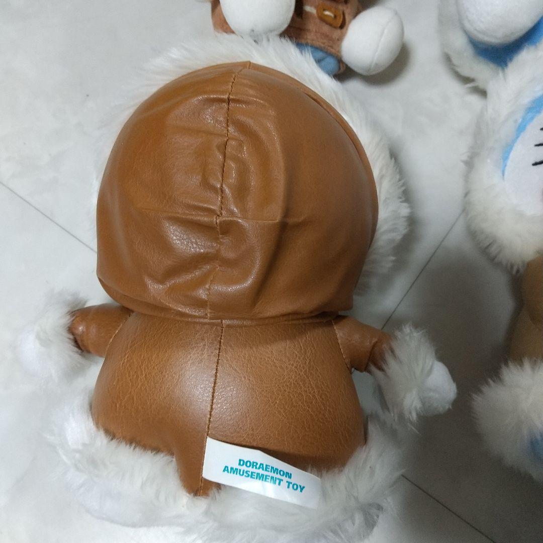 ドラえもん ファー付きコートぬいぐるみ レトロ