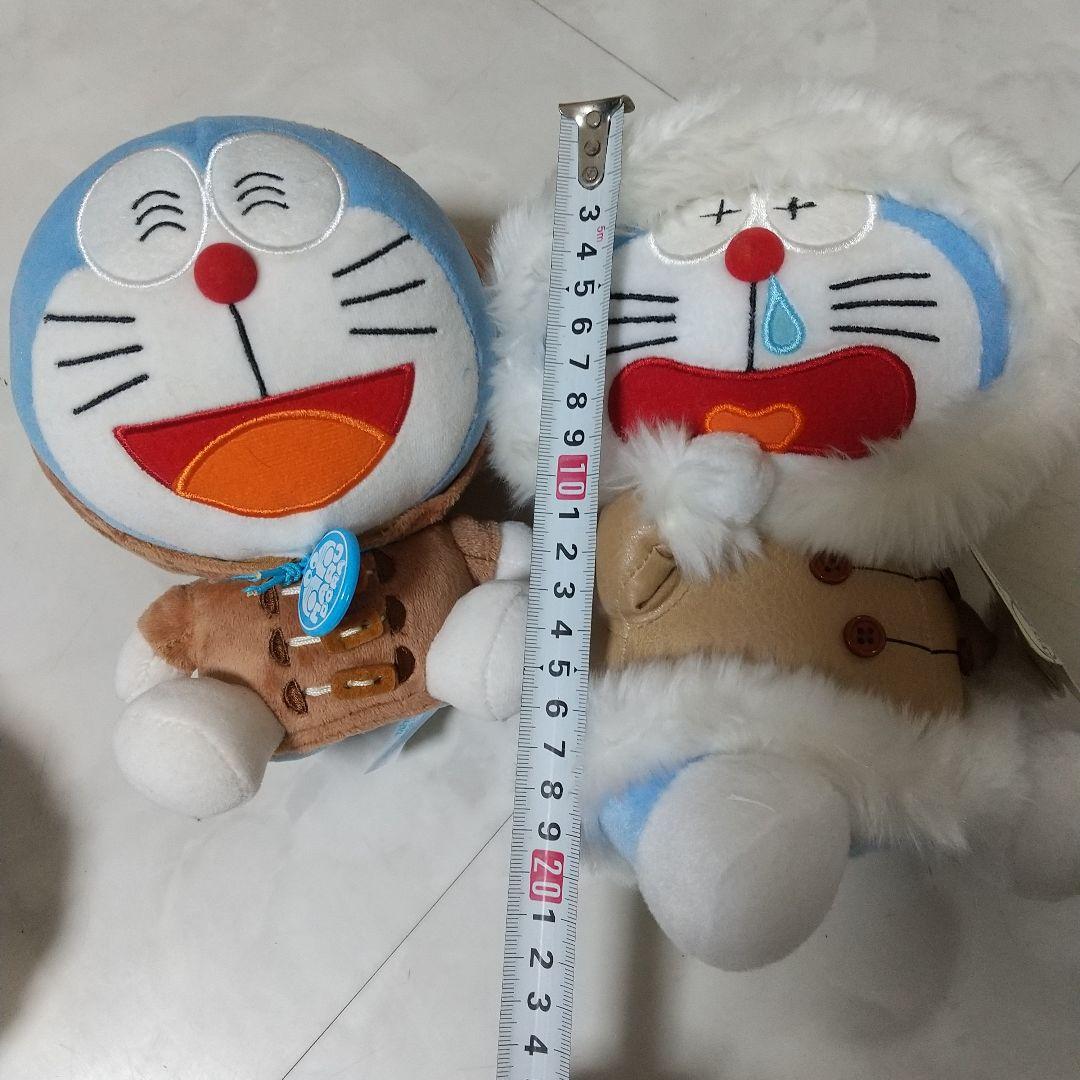 ドラえもん ファー付きコートぬいぐるみ レトロ