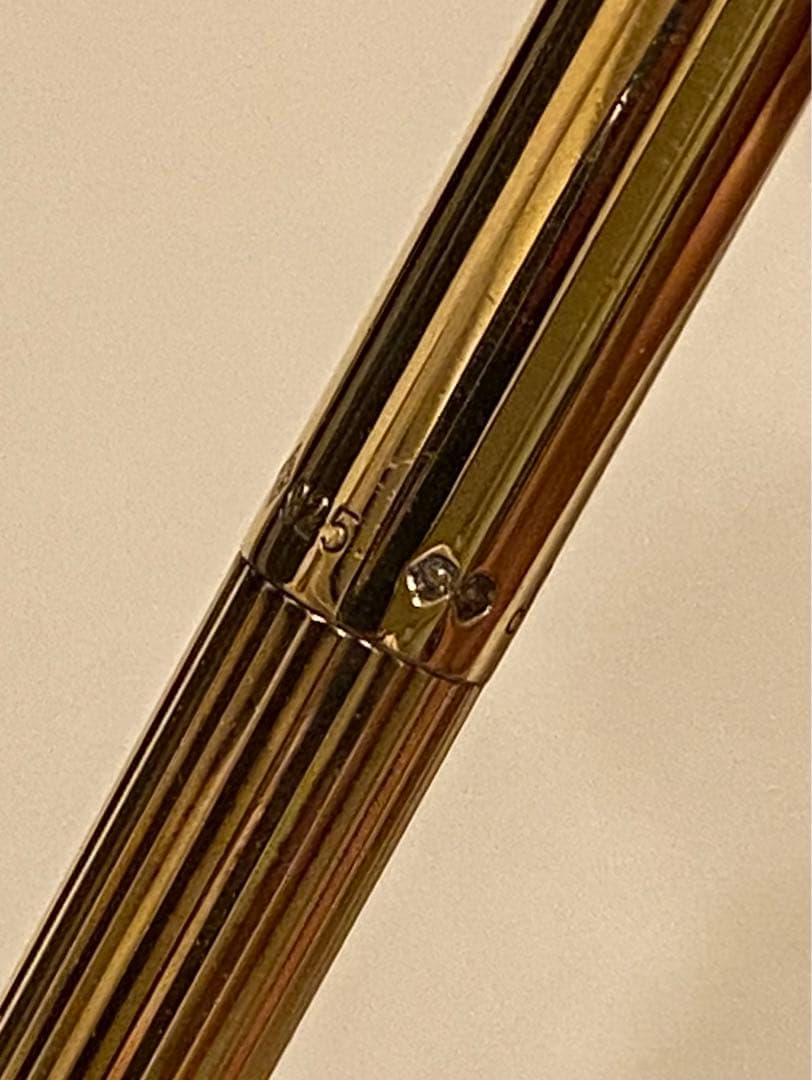 エステーデュポン/ボールペン / ゴールド / ツイストタイプ / 純正リフィル