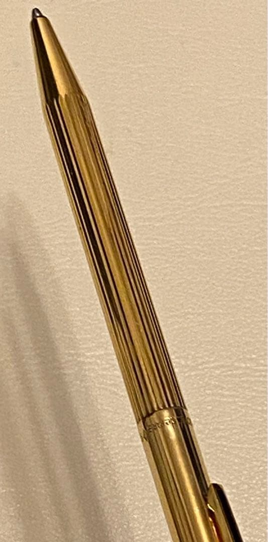 エステーデュポン/ボールペン / ゴールド / ツイストタイプ / 純正リフィル