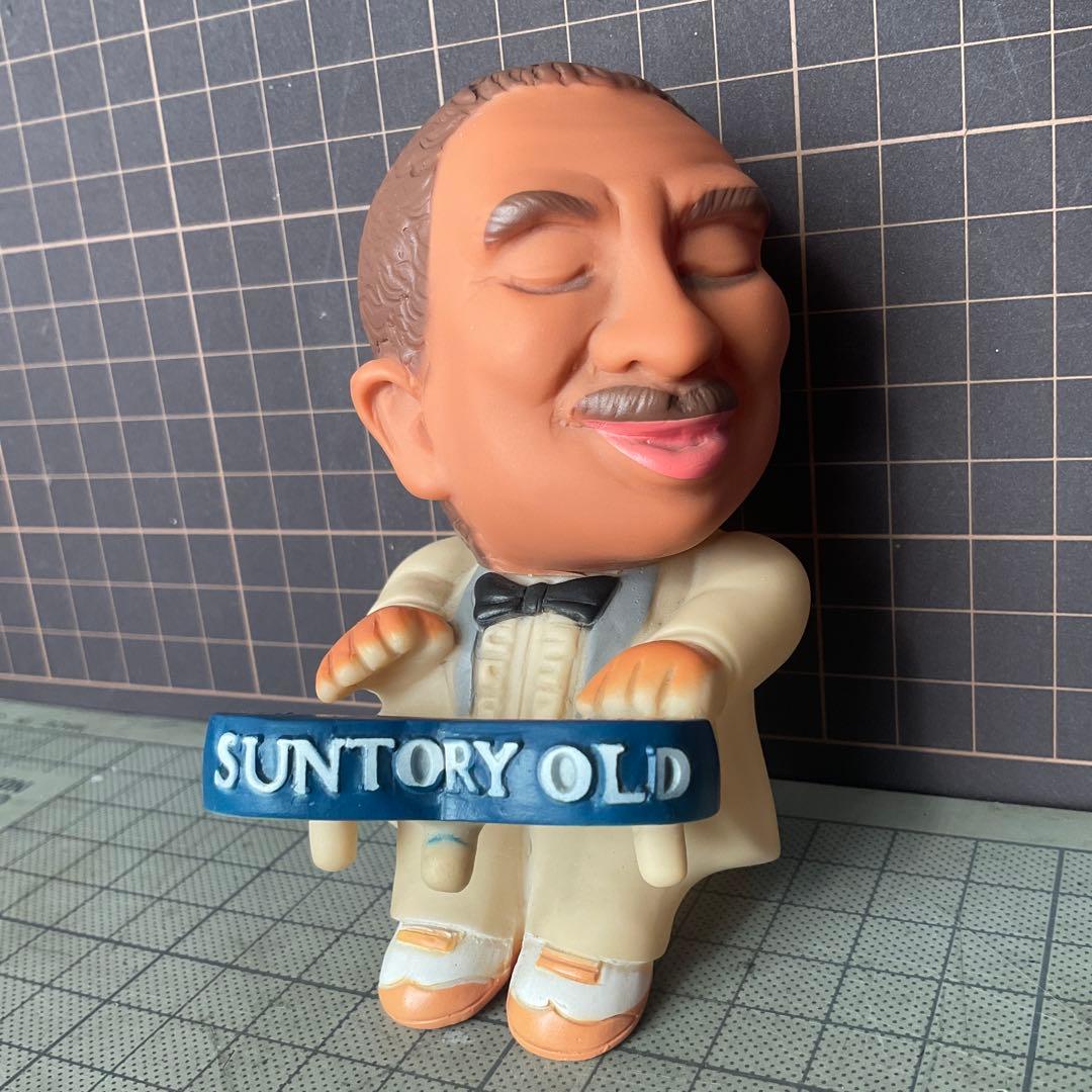 ボ*ト様 昭和　サントリーOLD　CM　黒人 ジャズピアニスト　ソフビ　非売品