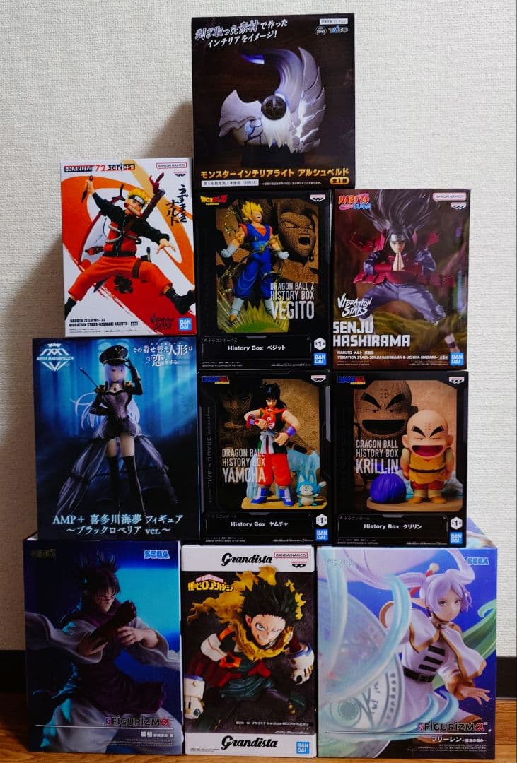 ドラゴンボール ナルト　葬送のフリーレン　ヒロアカ　フィギュアまとめ売り⑲