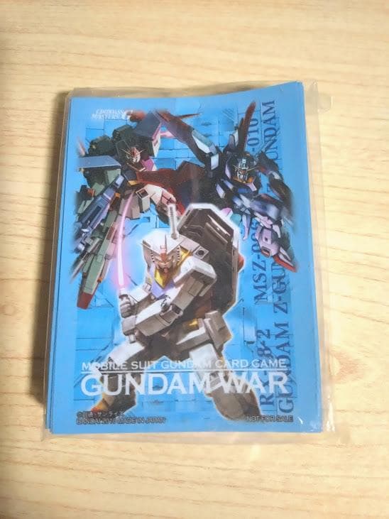 ガンダムウォー　スリーブ　６０枚　未開封　Ｚガンダム ＺＺガンダム