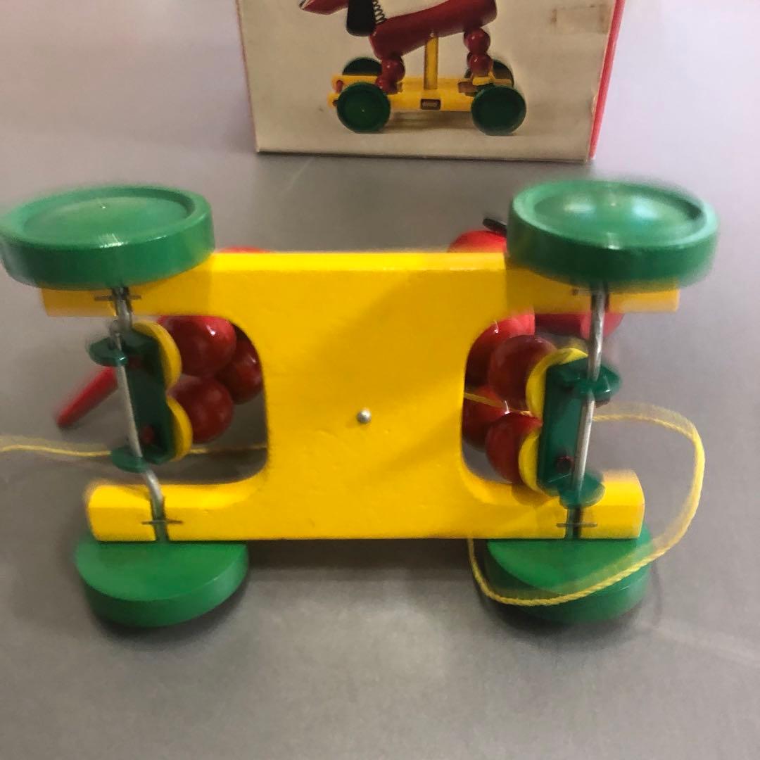 BRIOブリオ ダッチー プルトイ　ドッグ ヴィンテージ アンティーク