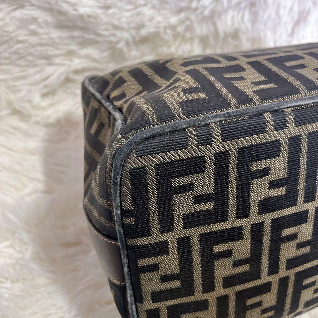 FENDI フェンディ ズッカ柄　ハンドバッグ　バニティバッグ　希少　レア