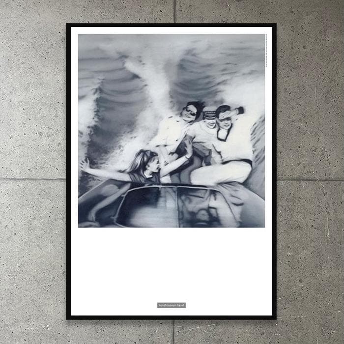 額装品/Motorboot/ゲルハルト リヒター/アート/ポスター/インテリア